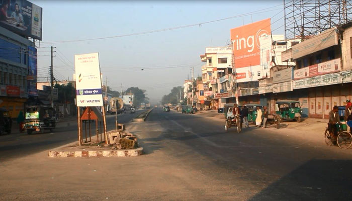 মাগুরায় ৫ম দিনের মতো চলছে না বাস