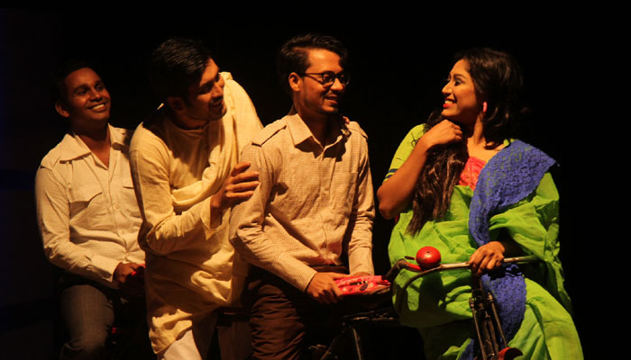 শিল্পকলায় আসছে ‘আমরা তিনজন’