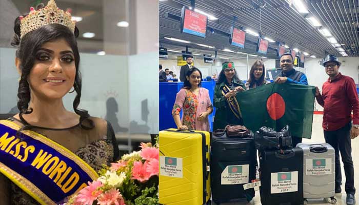 ‘মিস ওয়ার্ল্ড’ এ অংশ নিতে লন্ডনে তোরসা