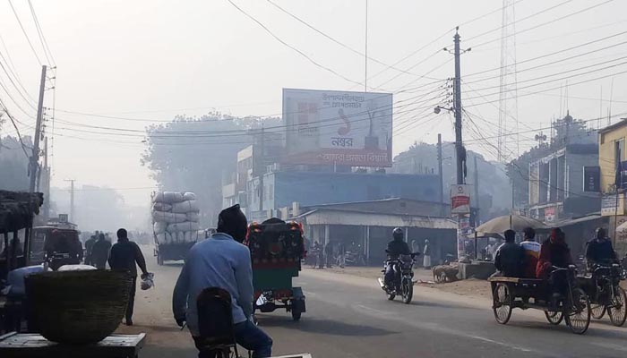 তেঁতুলিয়ায় তাপমাত্রা নেমেছে ৫ দশমিক ৭ ডিগ্রিতে