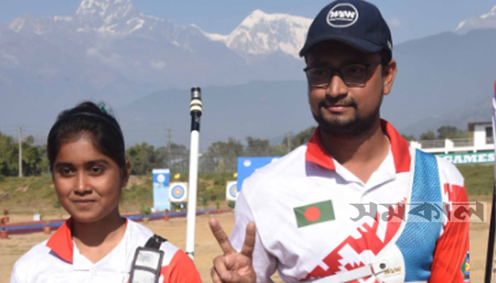 সানা-ইতি জুটিতে আর্চারিতে এলো তৃতীয় স্বর্ণ