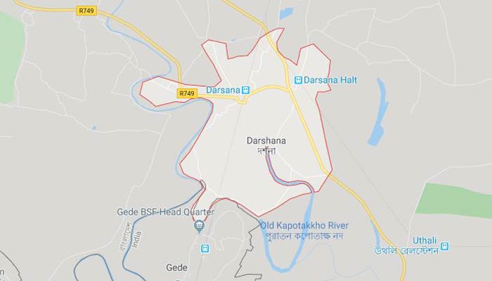 দর্শনায় ট্রাক্টরচাপায় ভারতীয় নাগরিক নিহত