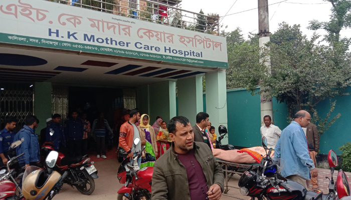 দিনাজপুরে ভুল চিকিৎসায় হাসপাতালে প্রসূতি মায়ের মৃত্যুর অভিযোগ