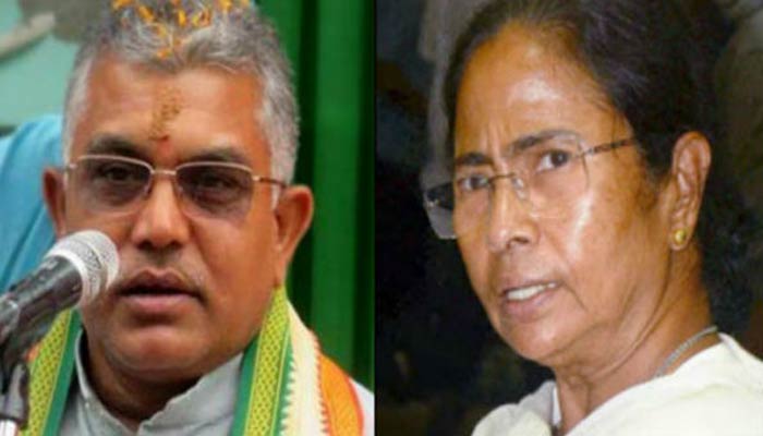 দিদি আপনি বাংলাদেশে চলে যান, মমতাকে দিলীপ