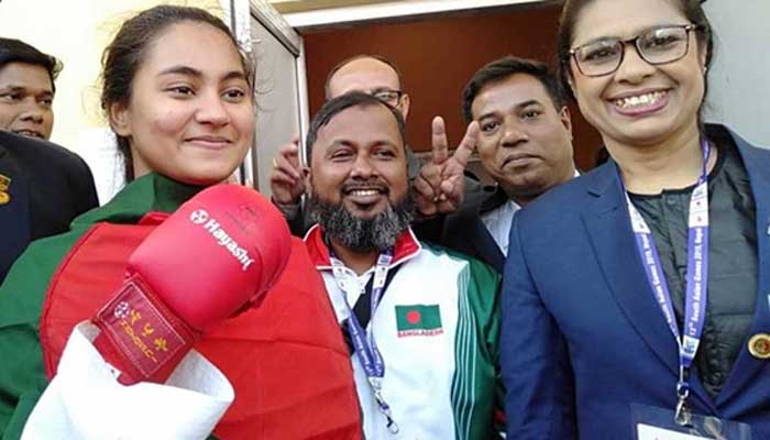 এক সকালে ৩ স্বর্ণ বাংলাদেশের, এবার জয়ী অন্তরা