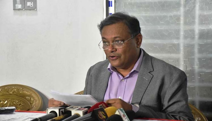 খালেদা জিয়ার স্বাস্থ্য নিয়ে তথ্যসন্ত্রাস করছে বিএনপি: তথ্যমন্ত্রী