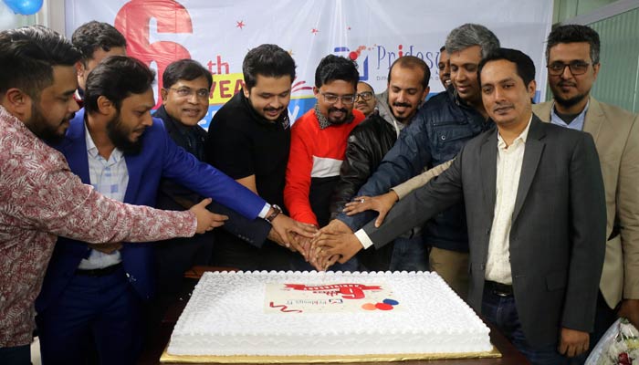 প্রাইডসিস আইটি লিমিটেডের ষষ্ঠ প্রতিষ্ঠাবার্ষিকী উদযাপন