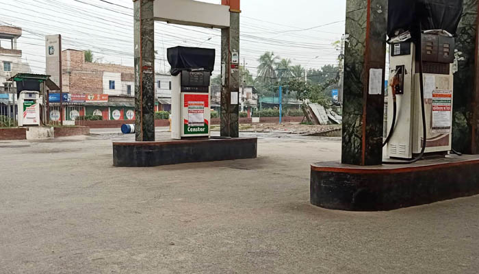 ৩ বিভাগে পেট্রোল পাম্পে ধর্মঘট দ্বিতীয় দিনে