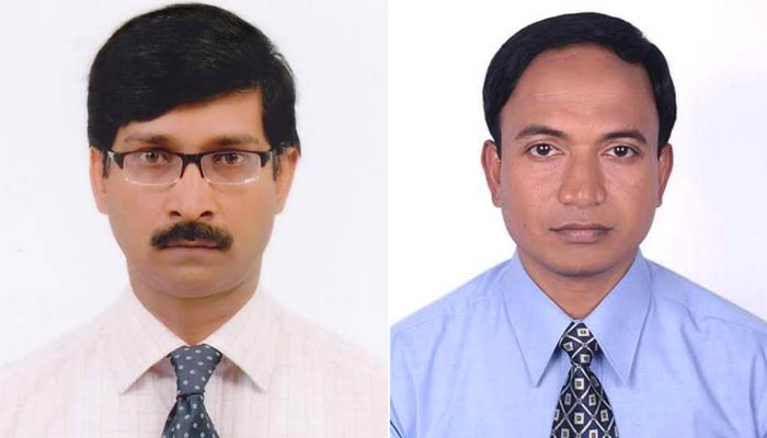 খুবি শিক্ষক সমিতির সভাপতি ড. মাহমুদ হোসেন, সম্পাদক ড. আশীষ কুমার
