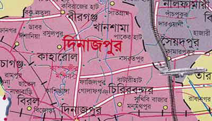 দিনাজপুরে নির্মাণাধীন ভবনের ছাদ থেকে পড়ে শ্রমিকের মৃত্যু