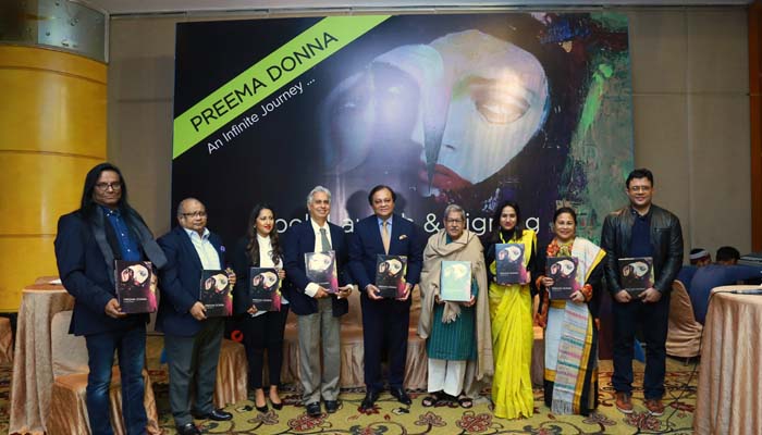 ‘প্রিমা ডোনা-অ্যান ইনফিনিট জার্নি’ বইয়ের মোড়ক উন্মোচন