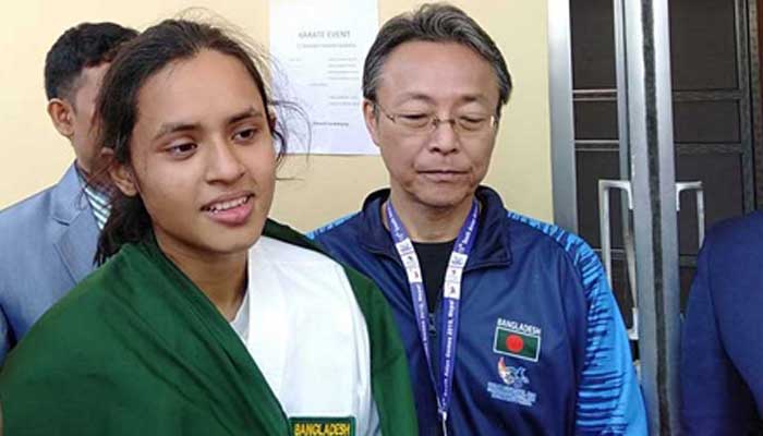 এসএ গেমস: প্রিয়ার হাত ধরে তৃতীয় স্বর্ণ জিতল বাংলাদেশ
