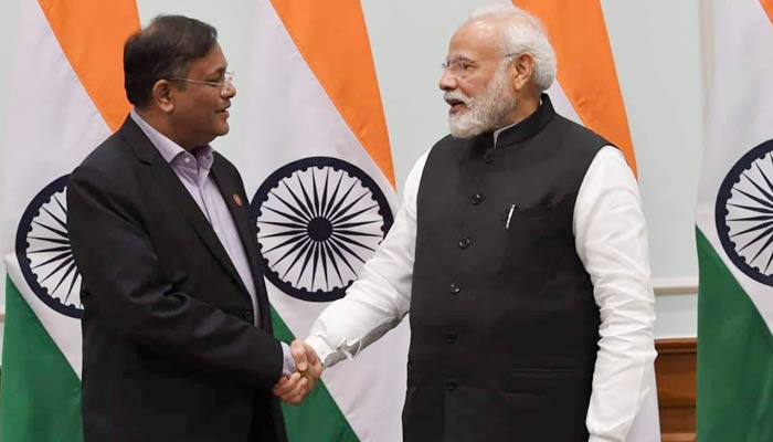 ভারতের প্রধানমন্ত্রীর সঙ্গে ড. হাছান মাহমুদের সাক্ষাৎ