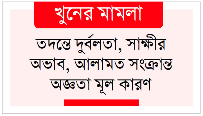 চার্জশিটের ৫৫.৮৭ শতাংশ অভিযুক্তেরই সাজা হয় না