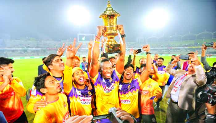 বঙ্গবন্ধু বিপিএলের চ্যাম্পিয়ন রাজশাহী