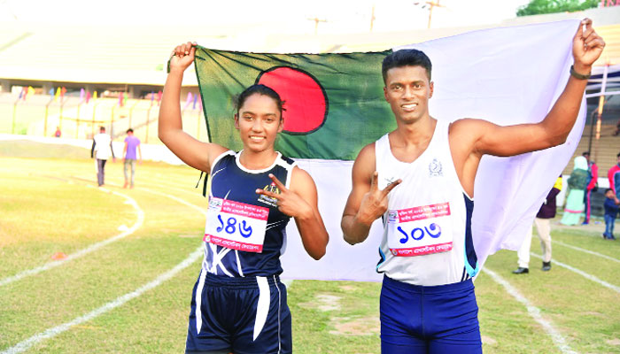 দ্রুততম মানব-মানবী ইসমাইল ও শিরিন