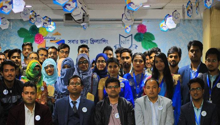 ফ্রিল্যান্সারদের সংবর্ধনা দিল নেবুলাস আইটি