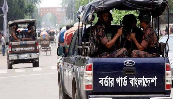 রাজধানীতে বিজিবি মোতায়েন