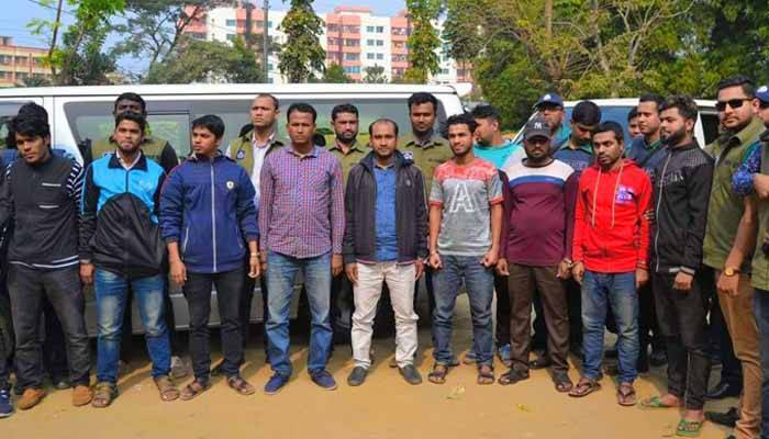সিলেটে 'আল্লাহর দলে'র ৯ সদস্য আটক