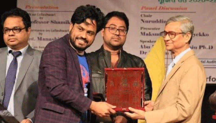 বাংলা আদি সংস্কৃতি উৎসবে সম্মাননা পেলেন অভিনেতা টুটুল চৌধুরী