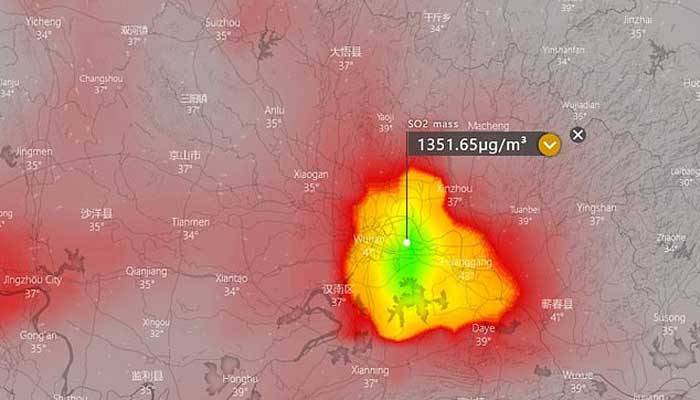 উহানের বাতাসে প্রচুর লাশ পোড়ানোর আলামত!