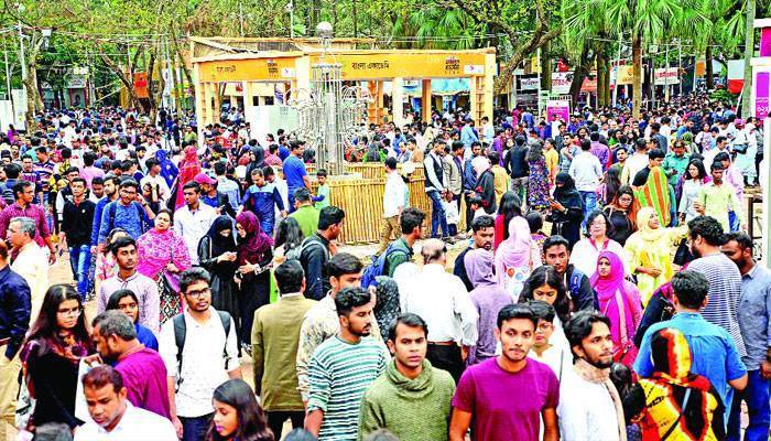 ছিমছাম উদ্যানে প্রাণের উচ্ছ্বাস