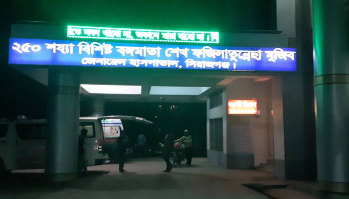 সিরাজগঞ্জে গ্যাস সিলিন্ডার বিস্ফোরণে দগ্ধ ৭