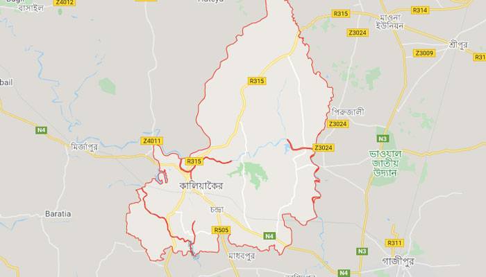 কালিয়াকৈরে বাস উল্টে প্রাণ গেল মা-মেয়ের