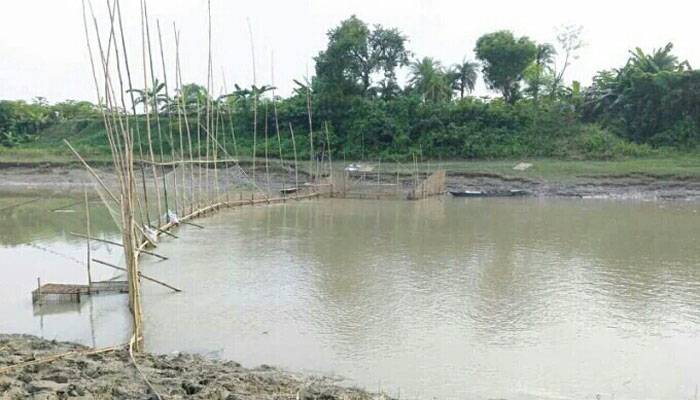 বড়াল নদী এখন প্রভাবশালীদের দখলে
