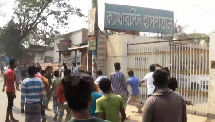 টঙ্গী‌তে ক্যাথা‌র্সিস হাসপাতা‌লে আগুন