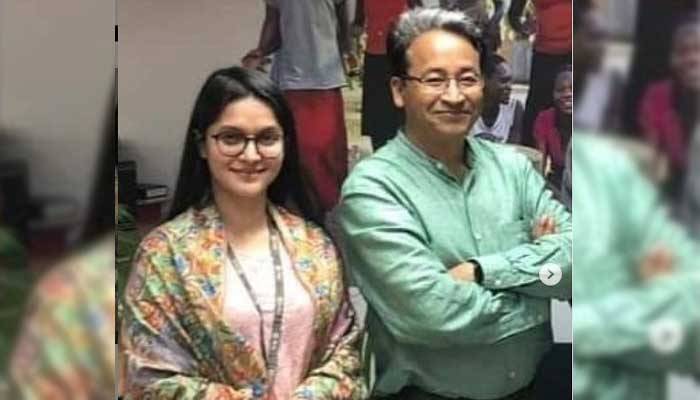বাস্তবের ‘র‍্যাঞ্চো’র সঙ্গে দেখা হলো মিথিলার