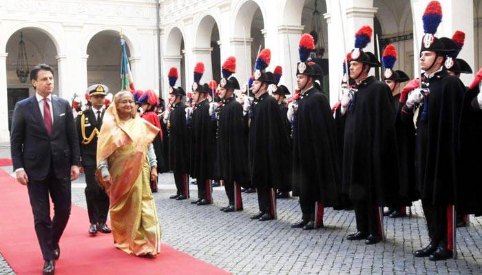 রোহিঙ্গাদের সফল প্রত্যাবাসনে ইইউ’র সমর্থন কামনা প্রধানমন্ত্রীর