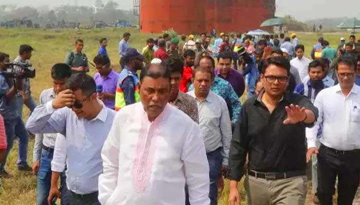 উচ্ছেদ অভিযানে দলবল নিয়ে এমপি আসলামের বাধা
