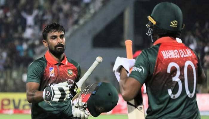 রেকর্ড ভাঙা ব্যাটিং তামিম-লিটনের