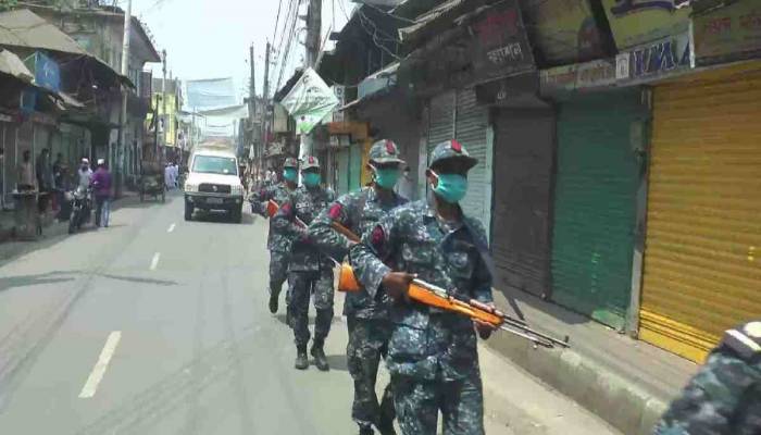 ভোলায় মাস্ক না পরায় ১০ জনের জরিমানা
