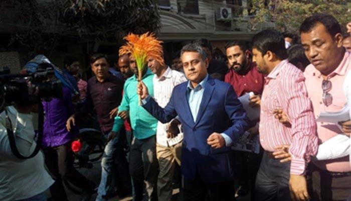 ঢাকা-১০ উপনির্বাচনে বিএনপির প্রার্থীর আনুষ্ঠানিক প্রচারণা শুরু