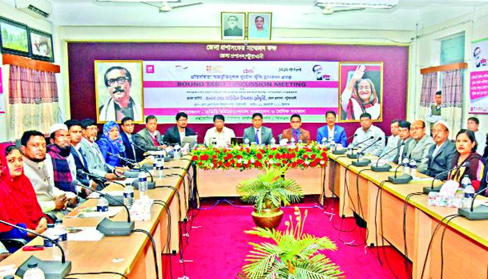 প্রতিবন্ধিতা অন্তর্ভুক্তিমূলক দুর্যোগ ঝুঁকি হ্রাসকরণ-অভিজ্ঞতা বিনিময়