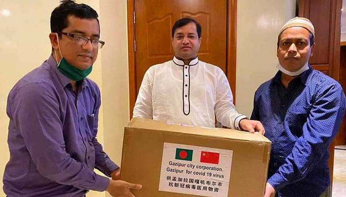 গাজীপুর মেয়র চীন থেকে আনলেন ২০ হাজার কিট, ৯ লাখ মাস্ক