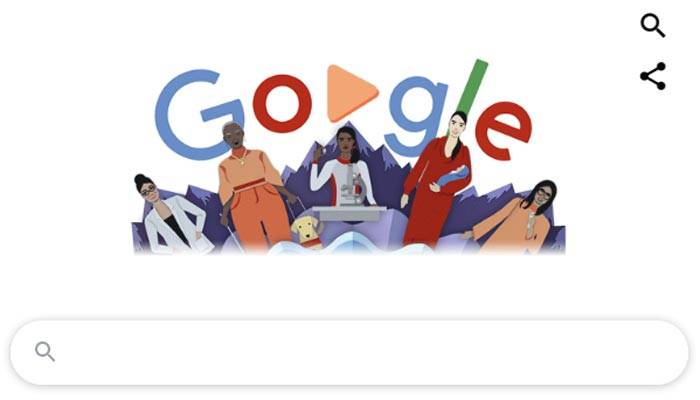 আন্তর্জাতিক নারী দিবসে গুগলের বিশেষ ডুডল