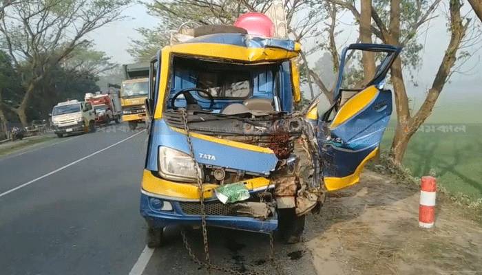 সিরাজগঞ্জে পিকআপ ও নসিমনের সংঘর্ষে নিহত ২