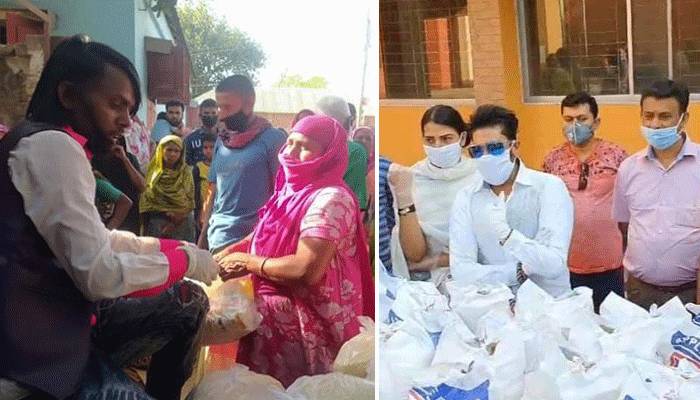 ৫শ’ পরিবারের পাশে  আলম, ২৬০ জনের পাশে জলিল