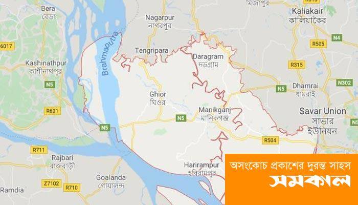 সাটুরিয়ায় করোনা উপসর্গ নিয়ে বৃদ্ধের মৃত্যু, ৩ বাড়ি লকডাউন