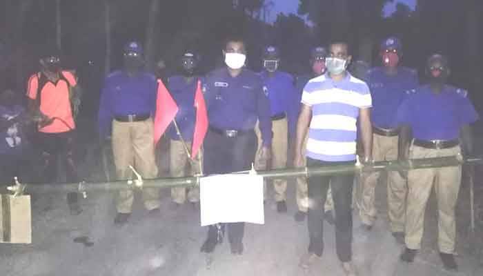 নাটোরে এক গ্রাম লকডাউন, ৪৬ জন কোয়ারেন্টাইনে