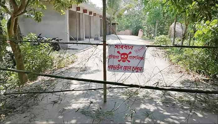 দোহারে অধিকাংশ এলাকা লকডাউন করলেন গ্রামবাসী