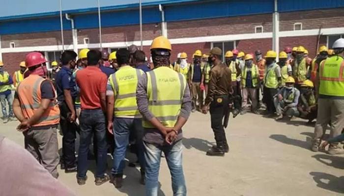 করোনাতেও কাজে `বাধ্য` শ্রমিকরা, মাতারবাড়ি প্রকল্পে ধর্মঘট