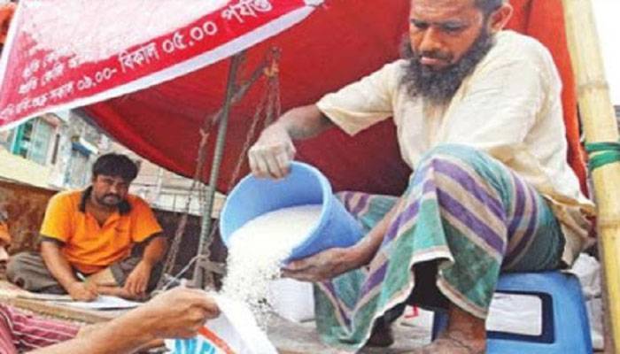 ঢাকায় ১০ টাকার চাল বিক্রি বন্ধ