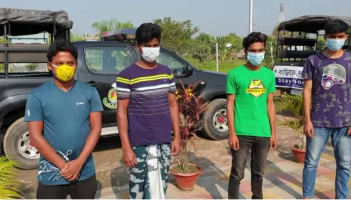 প্রেমের ফাঁদে ফেলে কিশোরীকে ধর্ষণের ঘটনায় গ্রেফতার ৪