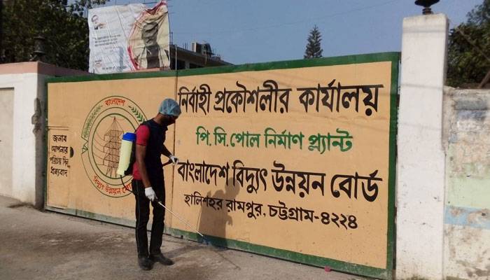 জীবাণুমক্ত করা হলো ঢাকা চট্টগ্রামের ২০ এলাকা