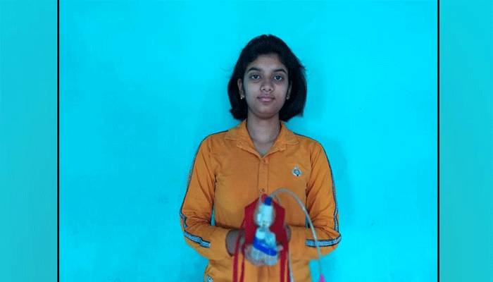 করোনা ঠেকাবে খুদে বিজ্ঞানীর তৈরি মাস্ক!