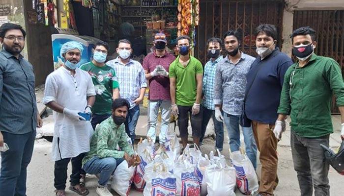 ৫০ পরিবারের মাঝে খাবার দিল ০৭০৯ মুন্সীগঞ্জ গ্রুপ
